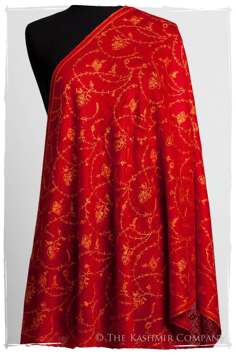 Bijoux Rouge Jardin L'amour Soft Cashmere Scarf/Shawl