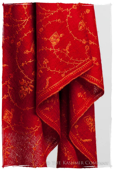 Bijoux Rouge Jardin L'amour Soft Cashmere Scarf/Shawl