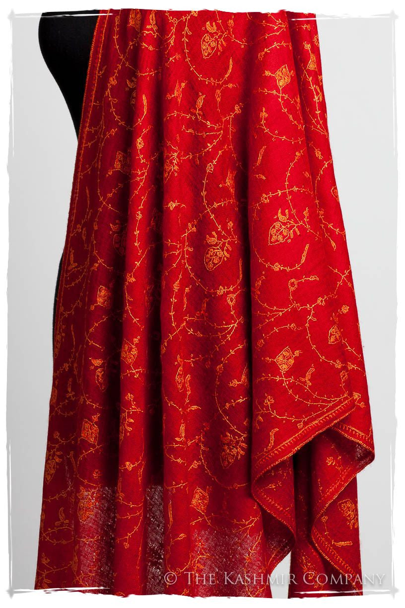 Bijoux Rouge Jardin L'amour Soft Cashmere Scarf/Shawl