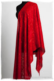 Bijou Rouge Paisley L'amour Soft Cashmere Scarf/Shawl