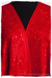 Bijou Rouge Paisley L'amour Soft Cashmere Scarf/Shawl