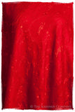 Bijou Rouge Paisley L'amour Soft Cashmere Scarf/Shawl
