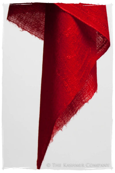 Bijou Rouge Paisley L'amour Soft Cashmere Scarf/Shawl