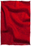 Bijou Rouge Paisley L'amour Soft Cashmere Scarf/Shawl