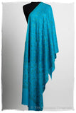 Bijoux Bleu Paisley L'amour Soft Cashmere Scarf/Shawl