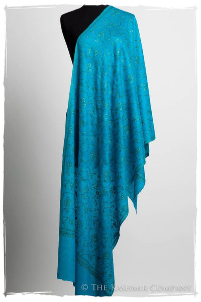 Bijoux Bleu Paisley L'amour Soft Cashmere Scarf/Shawl