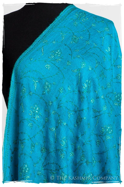 Bijoux Bleu Paisley L'amour Soft Cashmere Scarf/Shawl