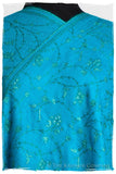 Bijoux Bleu Paisley L'amour Soft Cashmere Scarf/Shawl