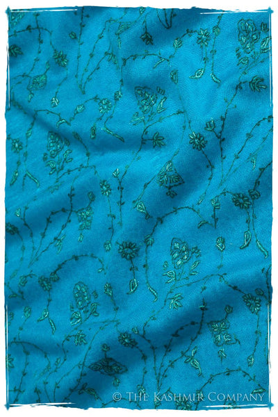 Bijoux Bleu Paisley L'amour Soft Cashmere Scarf/Shawl