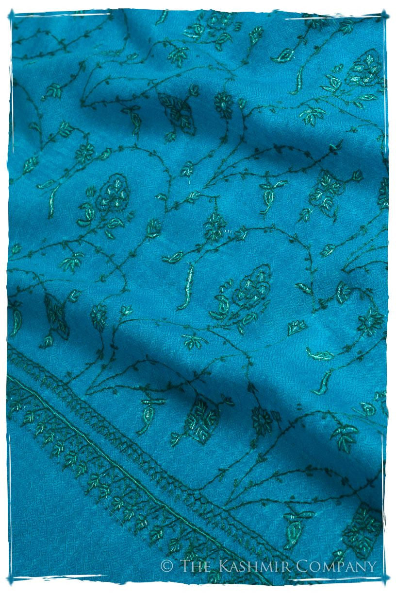 Bijoux Bleu Paisley L'amour Soft Cashmere Scarf/Shawl