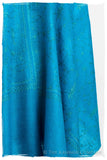 Mosaic Bleu Paisley L'amour Soft Cashmere Scarf/Shawl
