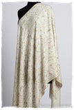 Porcelain d'Ivoire Paisley L'amour Soft Cashmere Scarf/Shawl