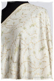 Porcelain d'Ivoire Paisley L'amour Soft Cashmere Scarf/Shawl