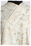 Porcelain d'Ivoire Paisley L'amour Soft Cashmere Scarf/Shawl
