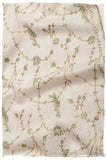 Porcelain d'Ivoire Paisley L'amour Soft Cashmere Scarf/Shawl
