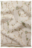 Porcelain d'Ivoire Paisley L'amour Soft Cashmere Scarf/Shawl