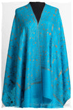 Oiseau Bleu Copper Paisley L'amour Soft Cashmere Scarf/Shawl