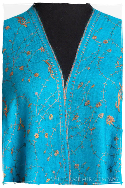 Oiseau Bleu Copper Paisley L'amour Soft Cashmere Scarf/Shawl