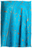 Oiseau Bleu Copper Paisley L'amour Soft Cashmere Scarf/Shawl