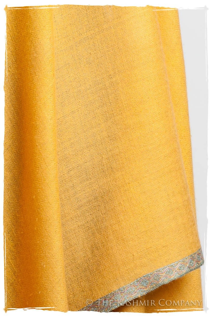 Frontière Mimosa Bleu L'amour Soft Cashmere Scarf/Shawl