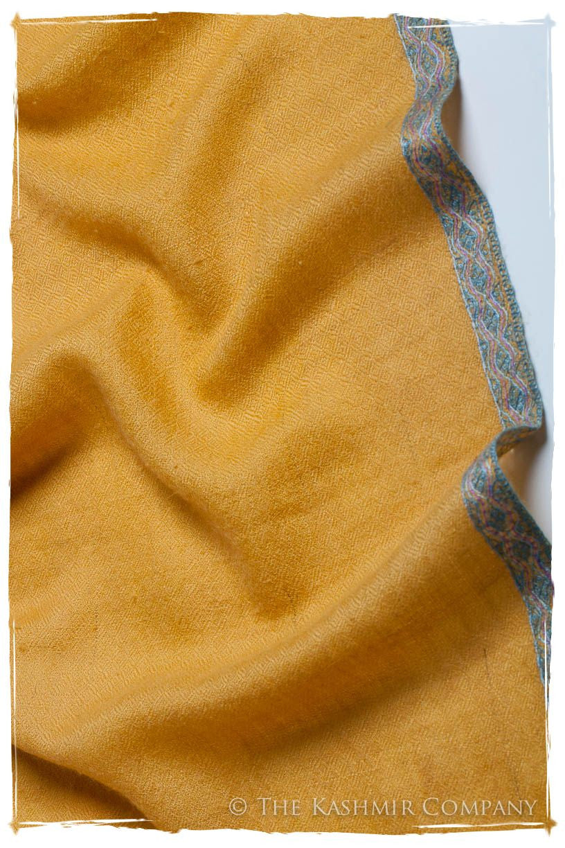 Frontière Mimosa Bleu L'amour Soft Cashmere Scarf/Shawl