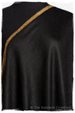 Frontière de Oro Noir L'amour Soft Cashmere Scarf/Shawl