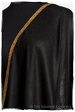 Frontière de Oro Noir L'amour Soft Cashmere Scarf/Shawl