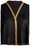 Frontière de Oro Noir L'amour Soft Cashmere Scarf/Shawl