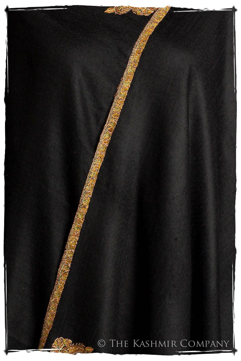 Frontière de Oro Noir L'amour Soft Cashmere Scarf/Shawl