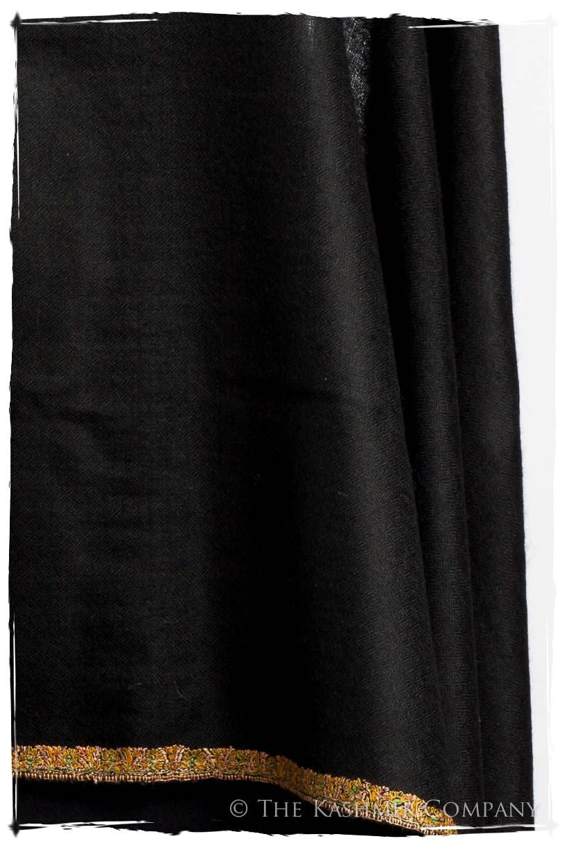 Frontière de Oro Noir L'amour Soft Cashmere Scarf/Shawl