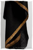 Frontière de Oro Noir L'amour Soft Cashmere Scarf/Shawl