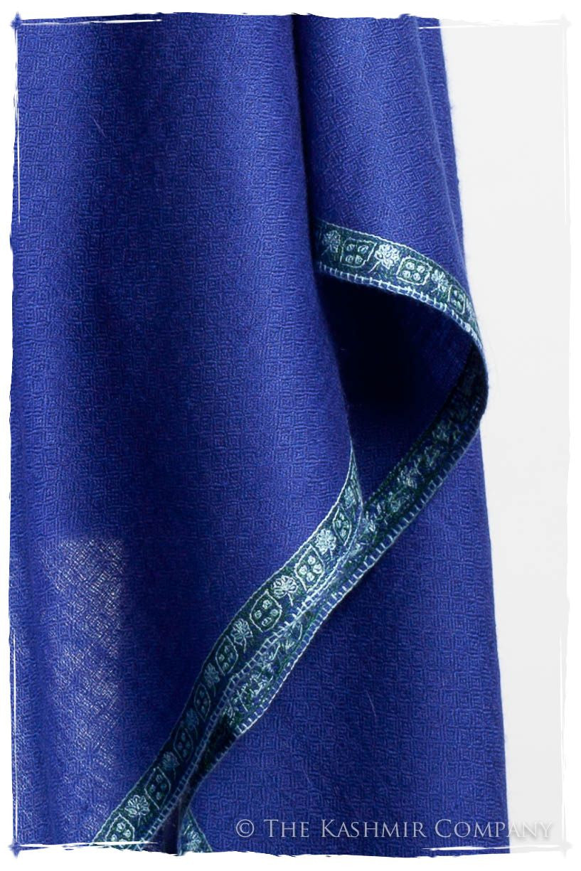 Frontière Victoria Bleu L'amour Soft Cashmere Scarf/Shawl