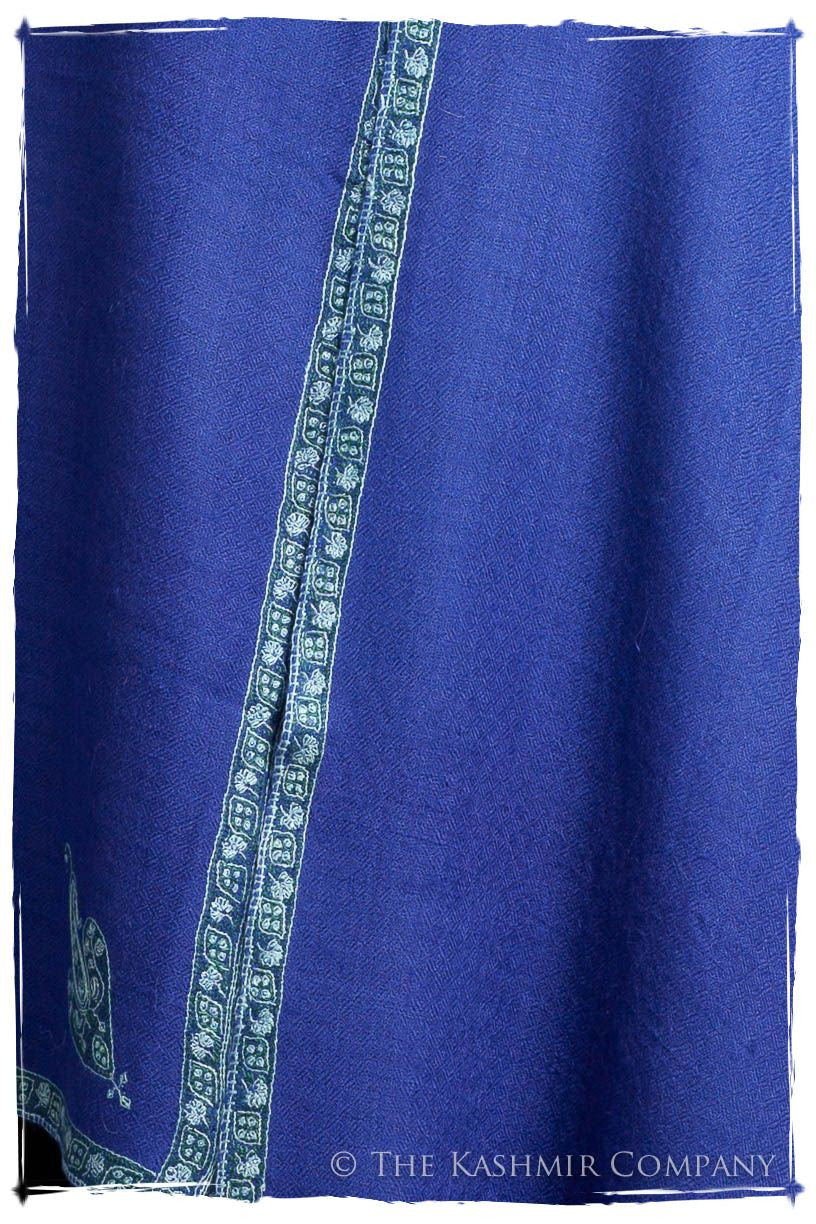 Frontière Victoria Bleu L'amour Soft Cashmere Scarf/Shawl