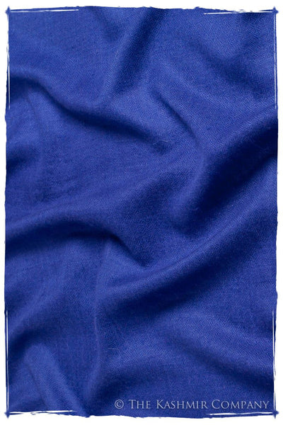 Frontière Victoria Bleu L'amour Soft Cashmere Scarf/Shawl