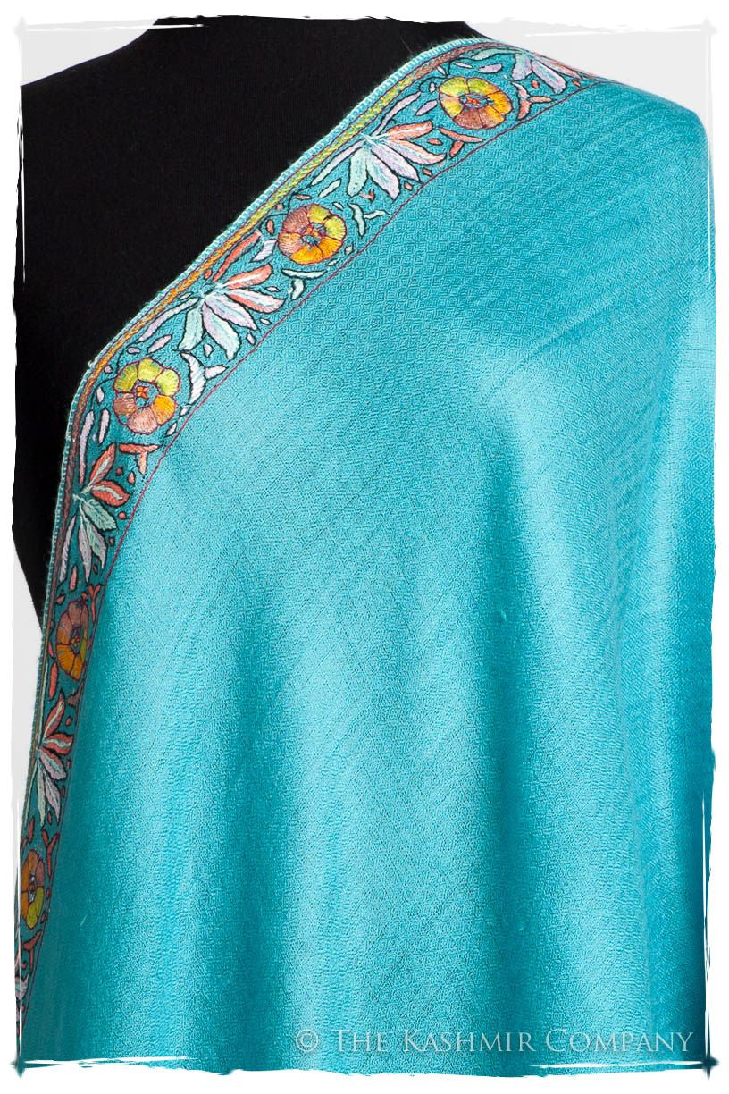 Frontière Rivière Jardin L'amour Soft Cashmere Scarf/Shawl