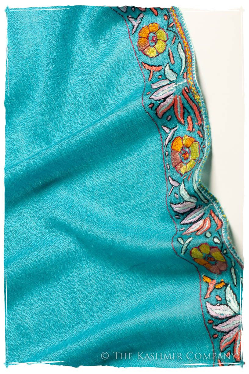 Frontière Rivière Jardin L'amour Soft Cashmere Scarf/Shawl