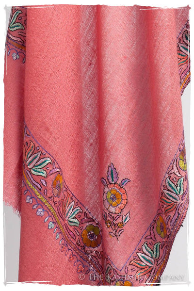 Frontière Flamingo Jardin L'amour Soft Cashmere Scarf/Shawl