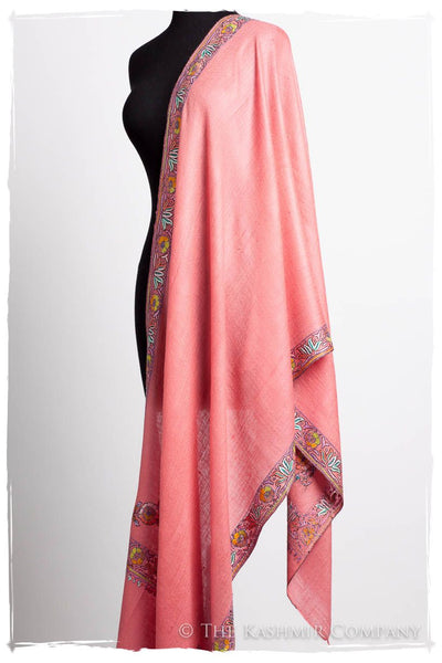 Frontière Flamingo Jardin L'amour Soft Cashmere Scarf/Shawl