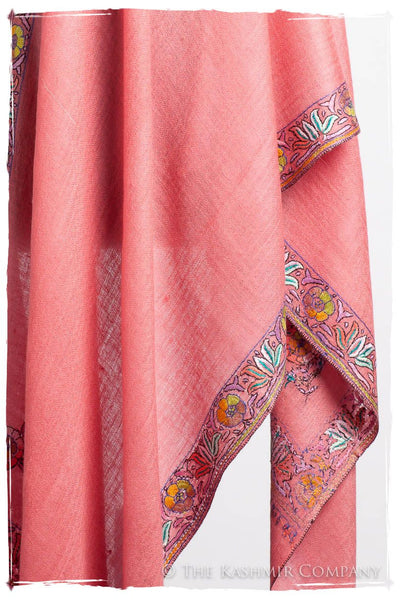 Frontière Flamingo Jardin L'amour Soft Cashmere Scarf/Shawl