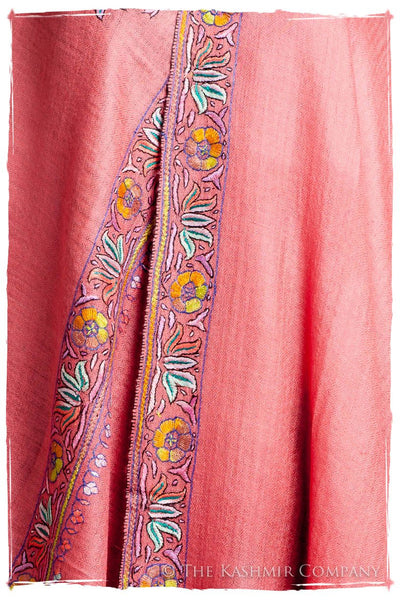 Frontière Flamingo Jardin L'amour Soft Cashmere Scarf/Shawl