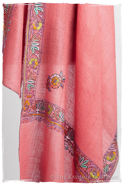 Frontière Flamingo Jardin L'amour Soft Cashmere Scarf/Shawl