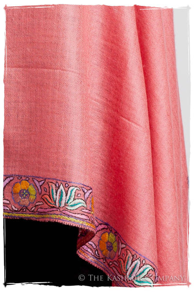 Frontière Flamingo Jardin L'amour Soft Cashmere Scarf/Shawl