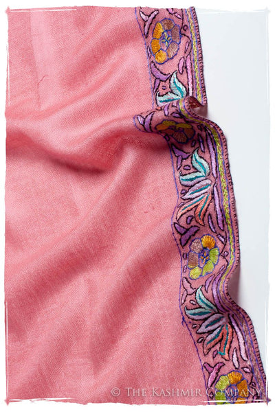 Frontière Flamingo Jardin L'amour Soft Cashmere Scarf/Shawl