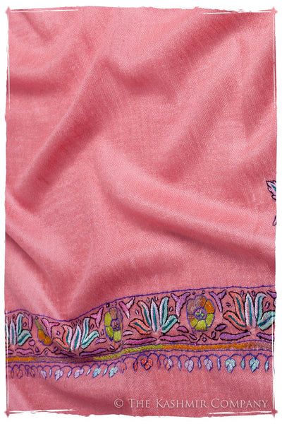 Frontière Flamingo Jardin L'amour Soft Cashmere Scarf/Shawl