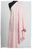 The Sophistiqué Argent Rose Jardin Shawl
