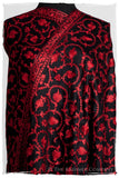 The Sophistiqué Rouge Ebony Jardin Shawl