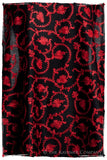 The Sophistiqué Rouge Ebony Jardin Shawl