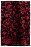 The Sophistiqué Rouge Ebony Jardin Shawl