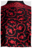 The Sophistiqué Rouge Ebony Jardin Shawl