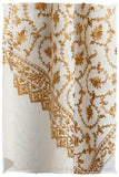 The Sophistiqué Gold Ivoire Jardin Shawl
